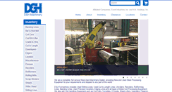 Desktop Screenshot of dnhmachinery.com